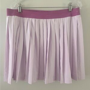 Slazenger Womens Purple Pleated Golf Skort Size Large